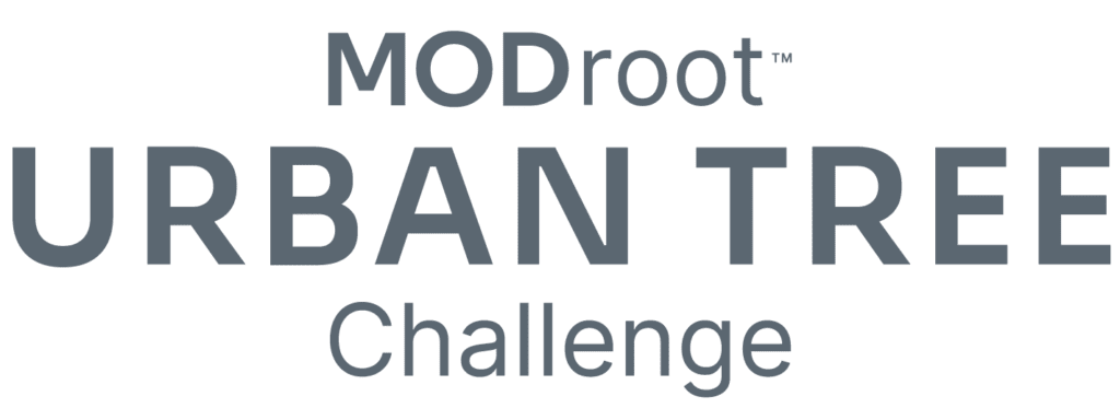 Greenrise Modroot Urban Tree Challenge Logo Gray