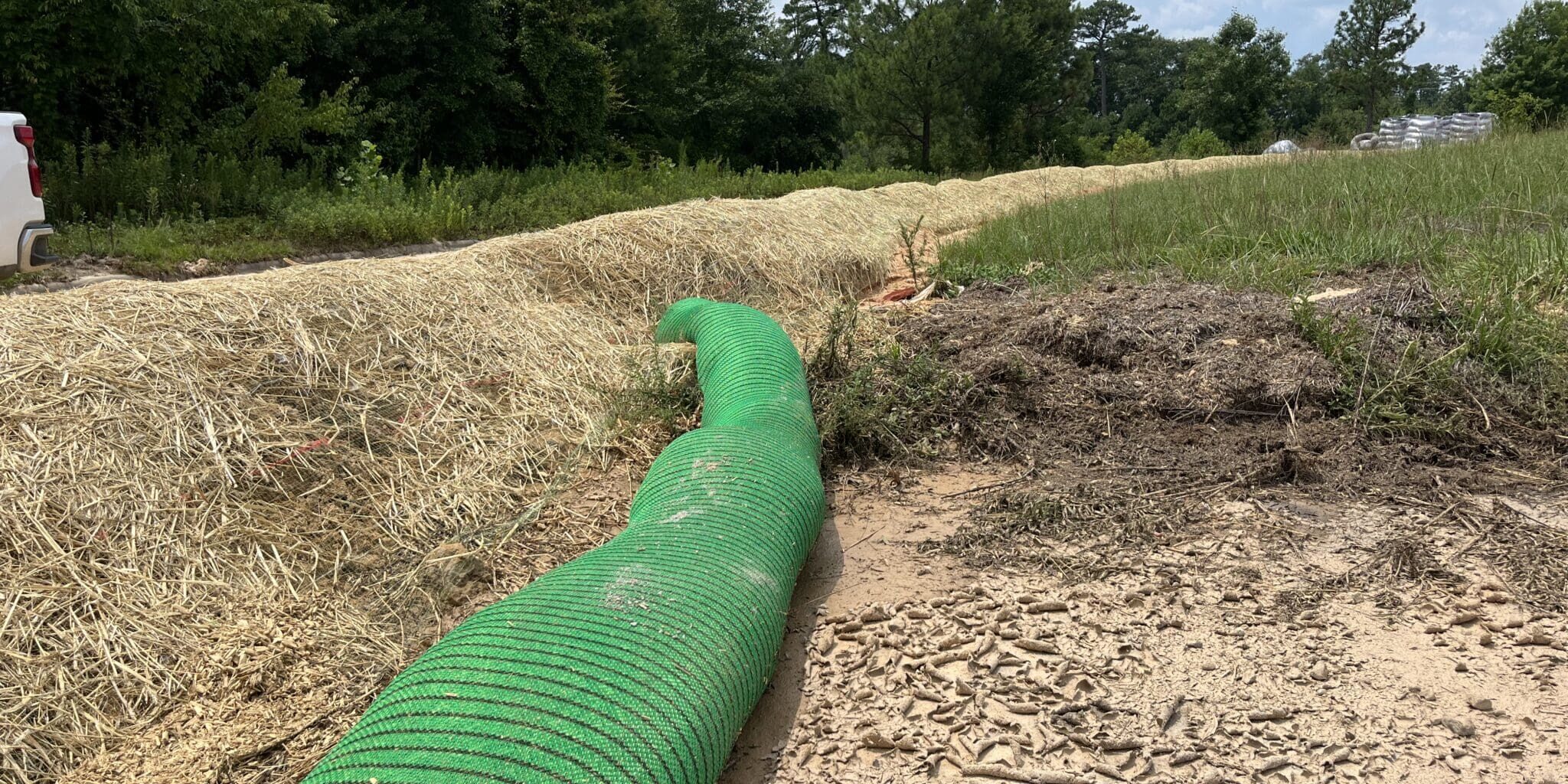 Ft Liberty Dirt Berm And Filtrexx Sock